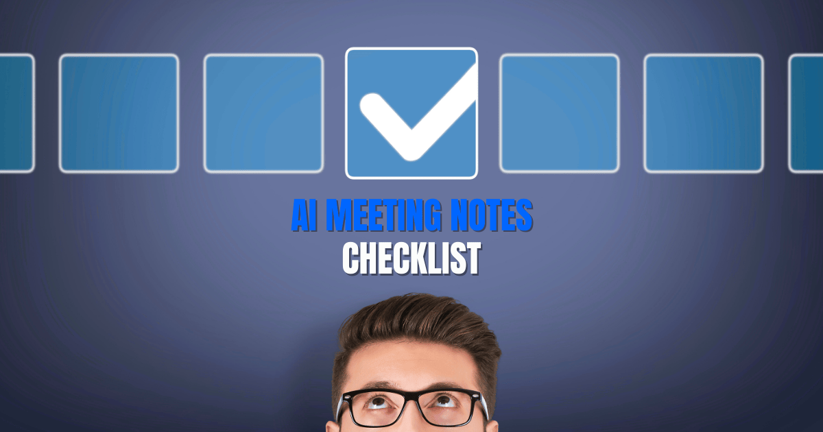 AI議事録ツール導入チェックリスト10項目｜自社に合う条件が見つかる