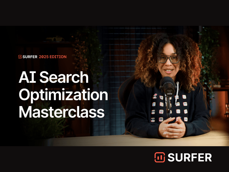 Surferが「AI Search Optimization Masterclass」を無料開講｜ChatGPT時代のSEO対策を学ぶ