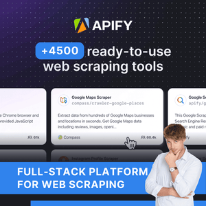 Api Fy Apify|Webスクレイピング・クローラー・自動化を統合できるデータ取得プラットフォーム – OAI Market